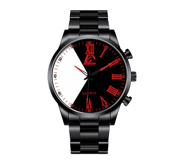 Men Stainless Steel Casual Fashion Watch