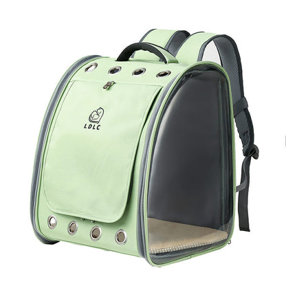 Pet Full Transparent PVC Backpack