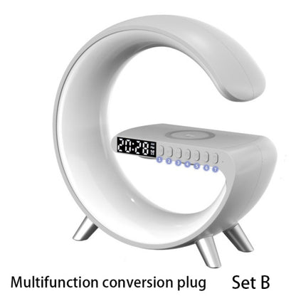 G Shaped LED Lamp  Wireless Charger