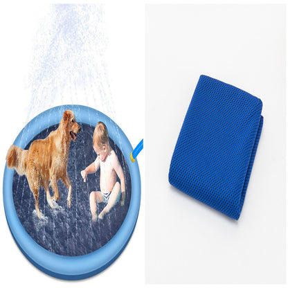 Pet Non-Slip Summer Pool Play Mat Toy