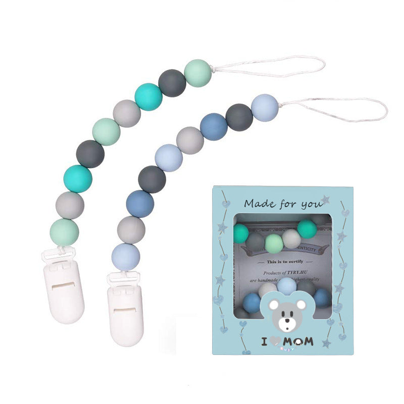 Baby Silicone Pacifier Chain Toy