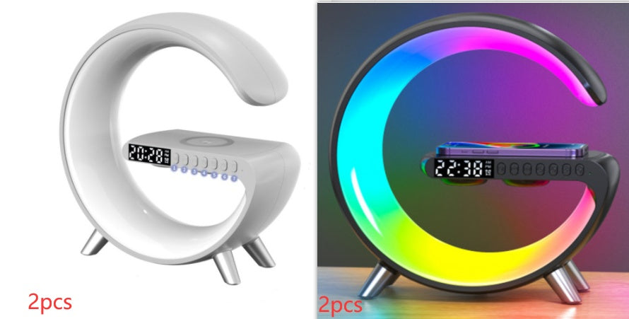 G Shaped LED Lamp  Wireless Charger