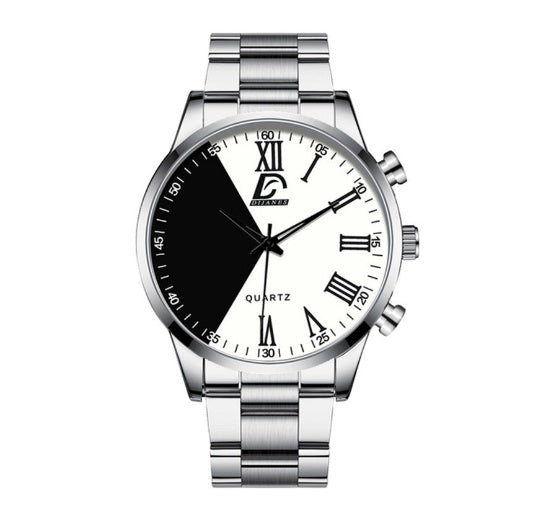 Men Stainless Steel Casual Fashion Watch