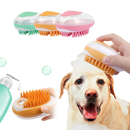 Dog 2-in-1 Bath Massage Brush