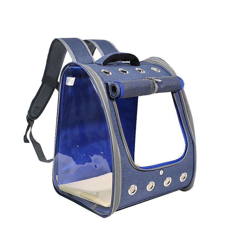 Pet Full Transparent PVC Backpack