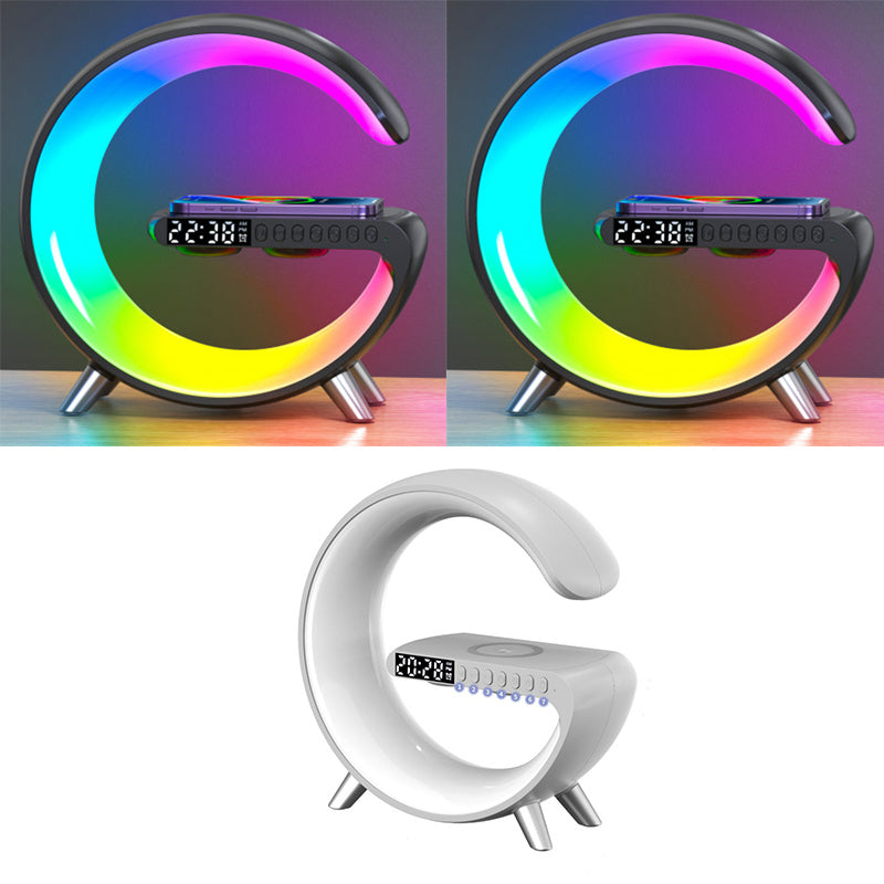 G Shaped LED Lamp  Wireless Charger