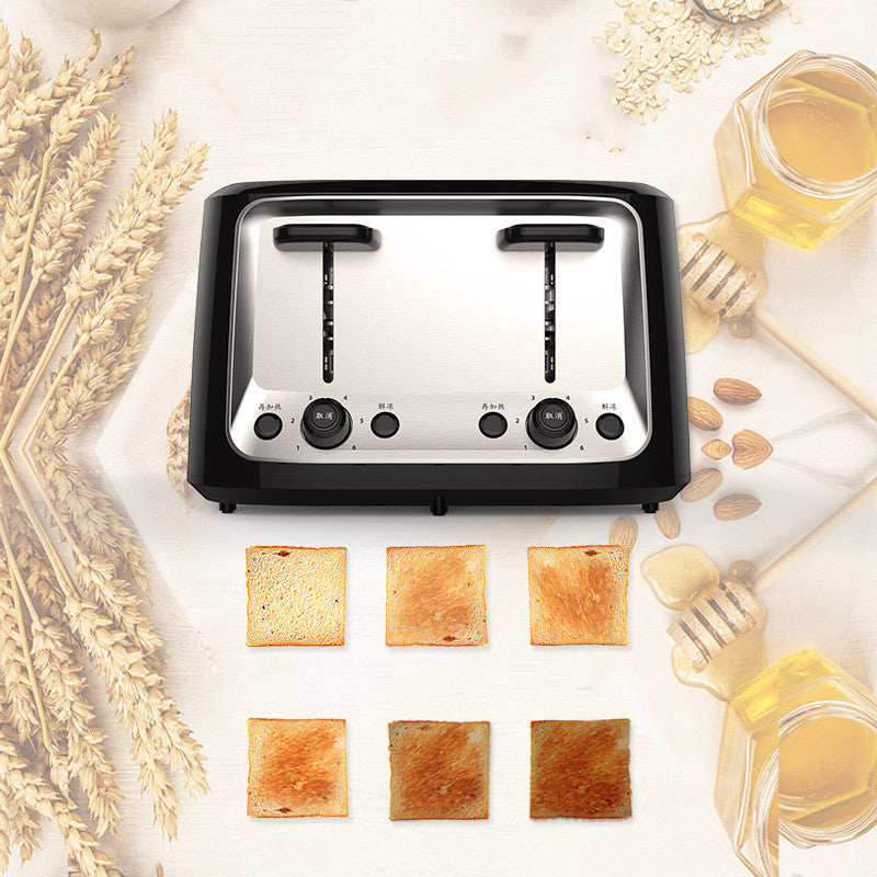 Automatic Multifunctional Toaster Four Slot Export